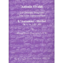 Vivaldi Le Quattro Stagioni Herbst Blockflöten-Quartett MVB109