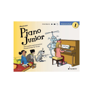 Heumann Piano Junior 1 + Audio ED22761