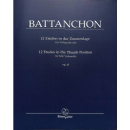 Battanchon 12 Etüden in der Daumenlage op 25...