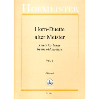 Stösser Horn-Duette alter Meister 2 FH2061