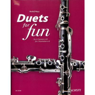 Mauz Duets for Fun 2 Klarinetten in B ED23346