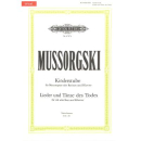 Mussorgski Kinderstube + Lieder und Tänze des Todes Gesang Klavier