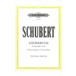 Schubert Liederbuch Gesang Klavier EP4622a
