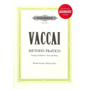 Vaccai Metodo pratico di canto italiano Gesang Klavier CD...