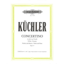 Küchler Concertino D-Dur op 15 Violine Klavier EP11029