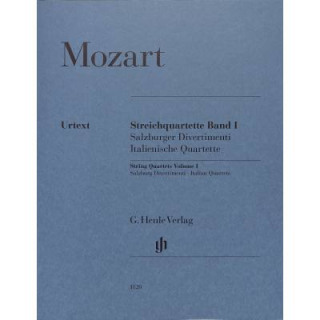 Mozart Streichquartette Band 1 HN1120