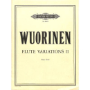 Wuorinen Flute Variations 2 Flute Solo EP66377