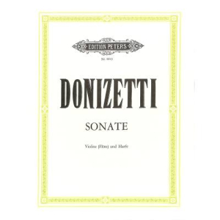 Donizetti Sonate Violine (Flöte) Harfe EP8043