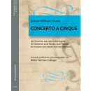 Hertel Concerto a Cinque Trompete 2 Oboen 2 Fagotte N3146