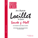 Loeillet Sonate g-Moll Trompete Orgel N3743