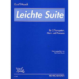 Huuck Leichte Suite 2 Trompeten Horn Posaune N2342