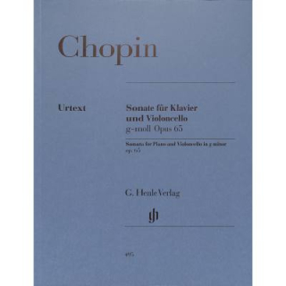 Chopin Sonate g-Moll op 65 Violoncello Klavier HN495