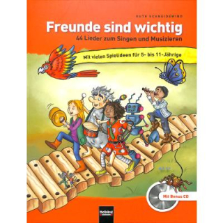 Schneidewind Freunde sind wichtig Liederbuch CD HELBL-S6926