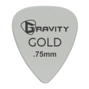 Gravity Plektrum Colored Gold Series Gray 0.75mm