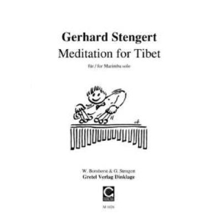 Stengert Meditation for Tibet Marimba Solo M1026