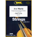 Caccini Ave Maria Trumpet String Orchestra EMR14377