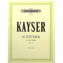 Kayser 36 Etueden op 20 Violine Geige EP9026