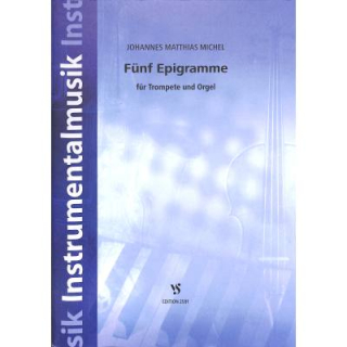 Michel Fünf Epigramme Trompete Orgel VS2591