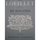 Loeillet XII Sonaten op 4/10 Altblockflöte Violine...