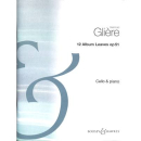 Gliere 12 Albumblätter op 51 Violoncello Klavier SIK6881