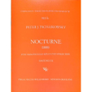 Tschaikowsky Nocturne 1888 Violoncello Solo Streicher WW901B