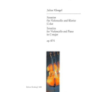 Klengel Sonatine C-Dur op 47/1 Violoncello Klavier EB3481