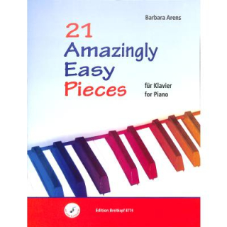 Arens 21 Amazingly Easy Pieces Klavier EB8774