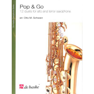 Schwarz Pop & Go 12 Duets Alto and Tenor Saxophone DHP970843-401