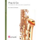 Schwarz Pop & Go 12 Duets Alto and Tenor Saxophone...