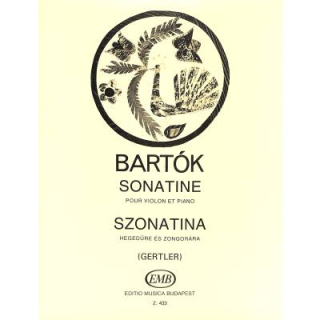 Bartok Sonatine Violine Klavier EMB433