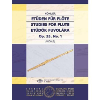Köhler Etüden op 33 N 1 für Flöte EMB8513