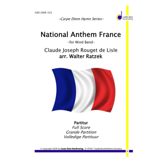Rouget de Lisle National Anthem France Wind Brass CAD2009-523