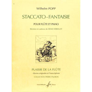 Popp Staccato-Fantasie Flöte Klavier GB3431