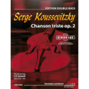 Koussevitzky Chanson Triste op 2 Kontrabass Klavier CFS4705