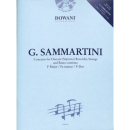 Sammartini Concerto F-Dur Sopranblockflöte Klavier...