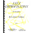 Niehaus Jazz Improvisation for Saxophone ADV7008