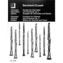 Crusell Konzert op 5 Klarinette Klavier UE19084