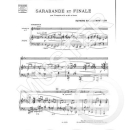 Gallois-Montbrun Sarabande et Finale Trompete C Klavier AL20696