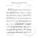 Weber Theme et Variaitons Violine Klavier AL21246