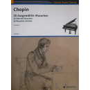 Chopin 20 Ausgewaehlte Mazurken Klavier ED9022