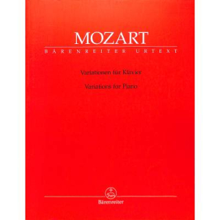Mozart Variationen für Klavier BA5746