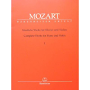 Mozart Sämtliche Werke für Klavier und Violine...
