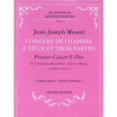 Mouret Premier Concert 1 E-Dur 2 Querflöten Bass Continuo N2289