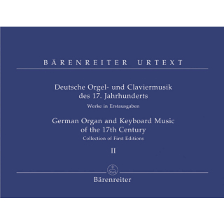 Rampe Deutsche Orgel- und Claviermusik des 17 Jahrhunderts 2 BA8427