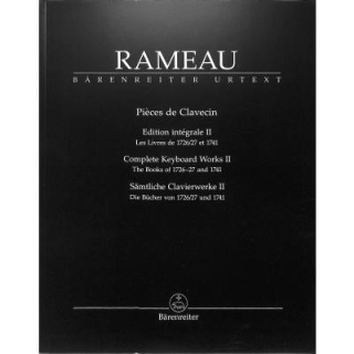 Rameau Pieces de clavecin 2 edition integrale Cembalo (Klavier) BA6582