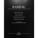 Rameau Pieces de clavecin 3 edition integrale Cembalo...