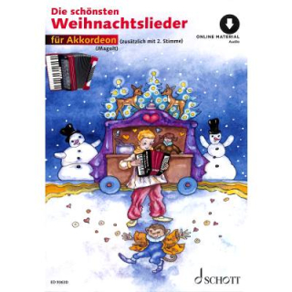Magolt Die schönsten Weihnachtslieder Akkordeon Audio ED9363D