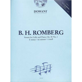 Romberg Sonate e-moll op 38/1 Violoncello Klavier CD DOW3503