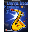 Hören lesen & spielen 1 Schule Alt Saxophon Audio DHP0991748-404