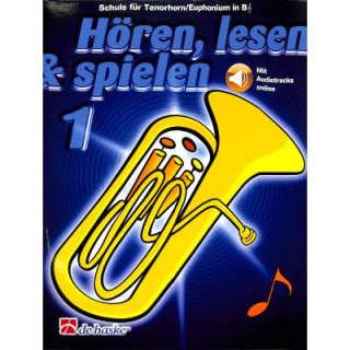 Hören lesen & spielen 1 Schule Tenorhorn Audio DHP0991797-404